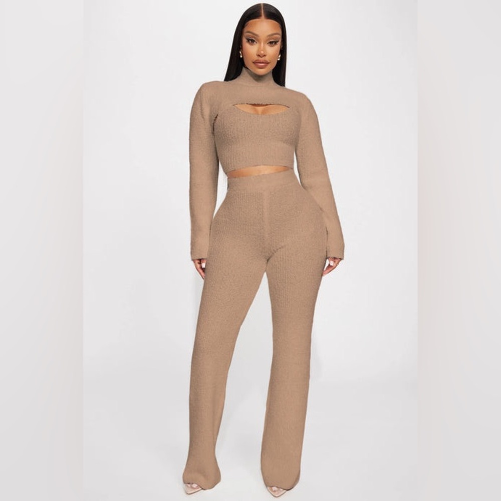 Feeling cozy 3 Piece Set: fashion nova